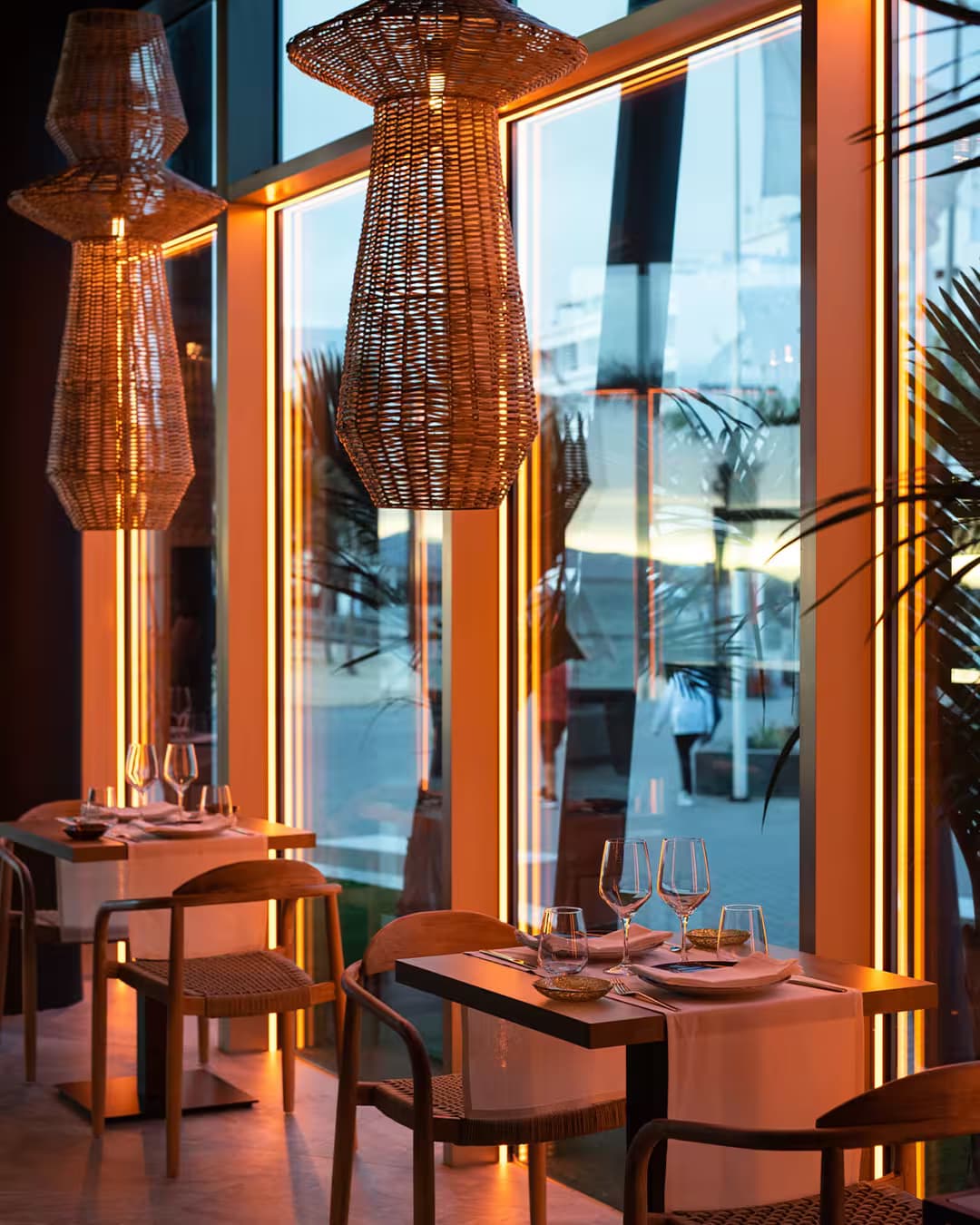 Imagen del espacio interior del restaurante Alarz